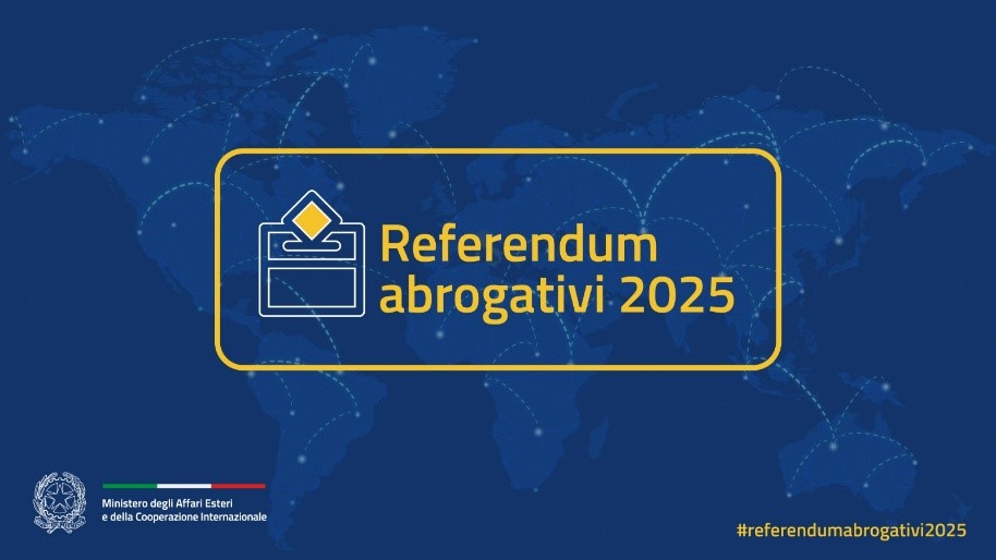 CONSULTAZIONI REFERENDARIE DI DOMENICA 8 E LUNEDI' 9 GIUGNO 2025 - Disciplina sperimentale per l’esercizio del diritto di voto da parte degli elettori fuori sede in occasione delle consultazioni ref